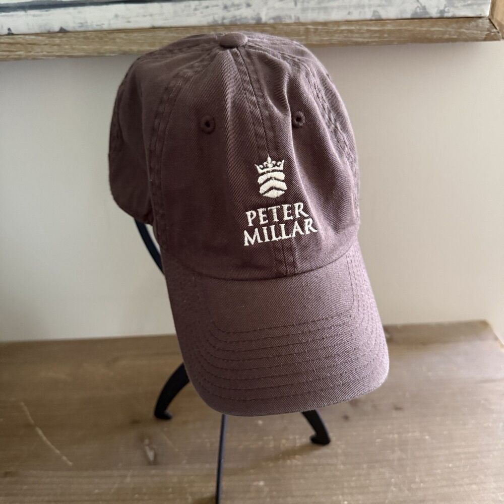 Peter Millar Hat Brown Adjustable